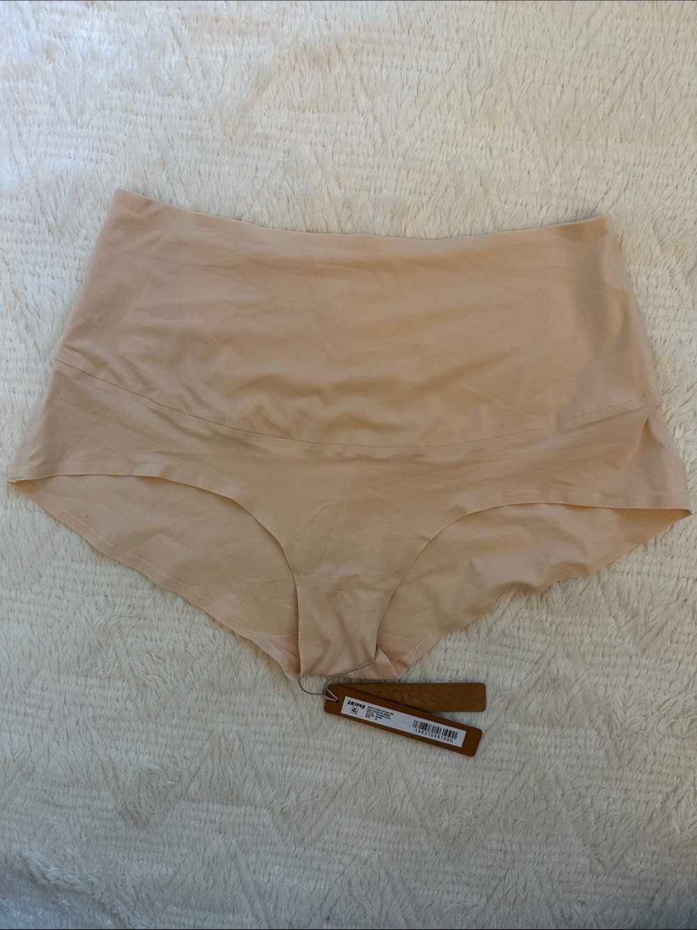 SKIMS High-Waist Seamless Briefs in Sand NWT